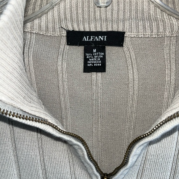 Men's Cream Sweater by Alfani - Picture 3 of 8